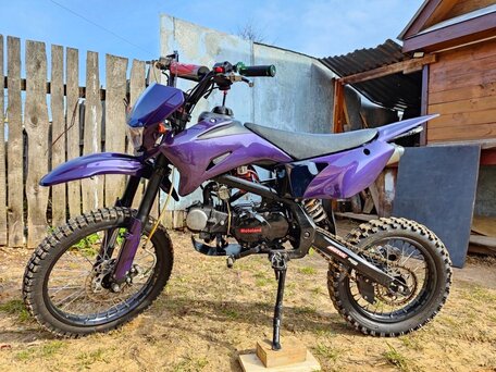 2019 Motoland XT125, фиолетовый, 55000 рублей, вид 3