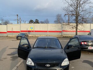 2008 Lada (ВАЗ) Priora I, чёрный, 220000 рублей, вид 3