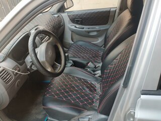 2004 Hyundai Accent ТагАЗ II, серебристый, 375000 рублей, вид 2
