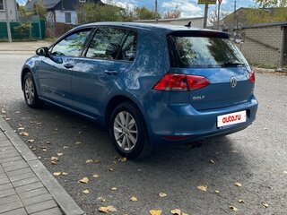 2013 Volkswagen Golf VII, голубой, 1400000 рублей, вид 4