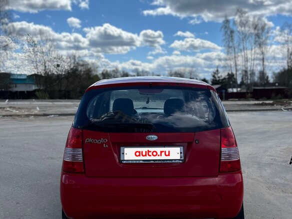 2007 Kia Picanto I, красный, 245000 рублей - вид 3