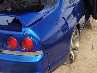 1994 Nissan Skyline IX (R33), синий, 600000 рублей, вид 1