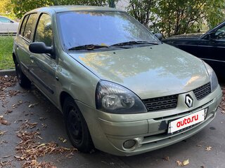 2002 Renault Clio II Рестайлинг, серый, 235000 рублей, вид 1