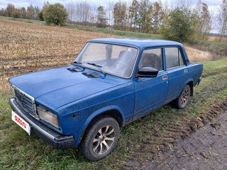 2008 Lada (ВАЗ) 2107, синий, 92000 рублей, вид 1