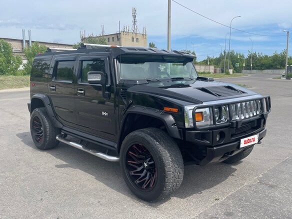2004 Hummer H2 I, чёрный, 2150000 рублей - вид 2