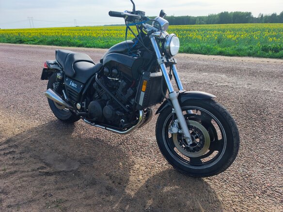 1989 Yamaha V-Max 1200, чёрный, 280000 рублей - вид 4