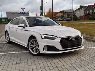 2023 Audi A5 Sportback 40 TFSI II (F5) Рестайлинг, белый, 4200000 рублей, вид 2