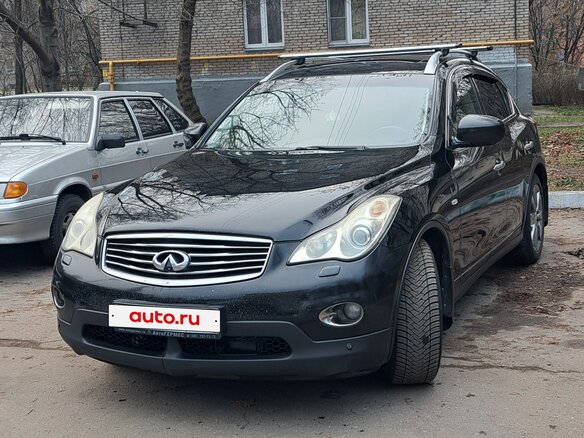 2009 Infiniti EX EX35 5-speed I (J50), чёрный, 1300000 рублей - вид 1