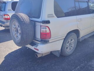 2001 Toyota Land Cruiser Cygnus 100 Series, белый, 2300000 рублей, вид 5
