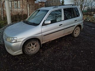 1999 Mazda Demio I (DW), серебристый, 210000 рублей, вид 4