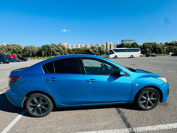 2011 Mazda 3 II (BL), голубой, 780000 рублей - вид 4