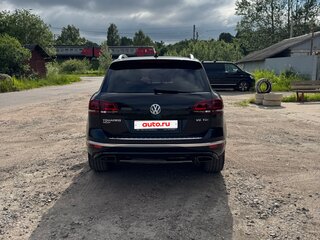 2016 Volkswagen Touareg II Рестайлинг, синий, 3200000 рублей, вид 3