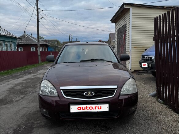 2012 Lada (ВАЗ) Priora I, красный, 250000 рублей - вид 1