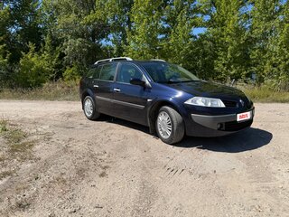 2007 Renault Megane II Рестайлинг, синий, 650000 рублей, вид 2