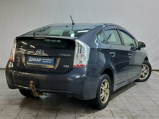 2009 Toyota Prius III (XW30), чёрный, 590000 рублей, вид 4
