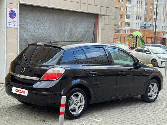 2007 Opel Astra H Рестайлинг, чёрный, 355000 рублей - вид 5