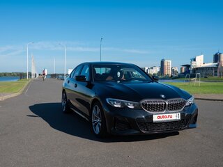 2019 BMW 3 серии 320d VII (G2x), чёрный, 3100000 рублей, вид 4