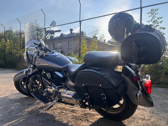 2005 Yamaha XVS1100, серый - вид 4