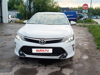 2018 Toyota Camry VII (XV50) Рестайлинг 2, белый, 2100000 рублей, вид 1
