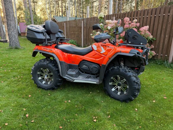 2022 CFMoto CFORCE 400L EPS, оранжевый - вид 12