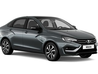 2025 Lada (ВАЗ) Vesta I Рестайлинг (NG), серый, 1696000 рублей, вид 1