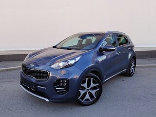 2016 Kia Sportage IV, синий, 1799000 рублей, вид 1