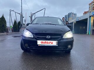 2008 Hyundai Getz I Рестайлинг, чёрный, 215000 рублей, вид 5
