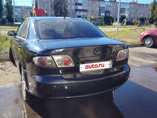 2004 Mazda 6 I (GG), чёрный, 200000 рублей, вид 4