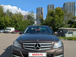 2013 Mercedes-Benz C-Класс 180 III (W204) Рестайлинг, коричневый, 1400000 рублей, вид 2