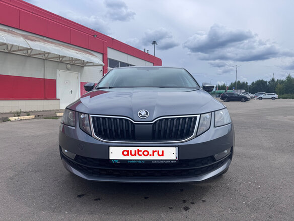 2019 Skoda Octavia III (A7) Рестайлинг, серый, 1450000 рублей