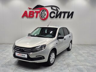 2021 Lada (ВАЗ) Granta I Рестайлинг, серый, 535000 рублей, вид 3