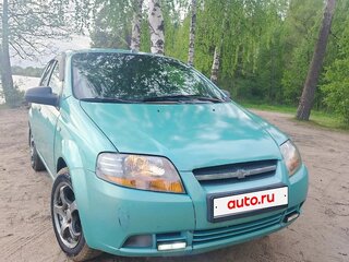 2005 Chevrolet Aveo I, зелёный, 160000 рублей, вид 2