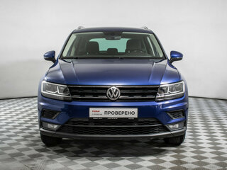 2018 Volkswagen Tiguan II, синий, 1790000 рублей, вид 2