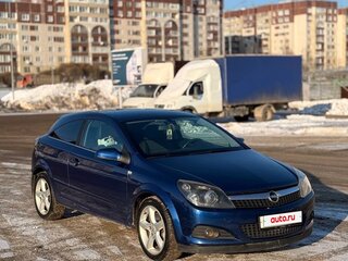 2007 Opel Astra GTC H Рестайлинг, синий, 620000 рублей, вид 2