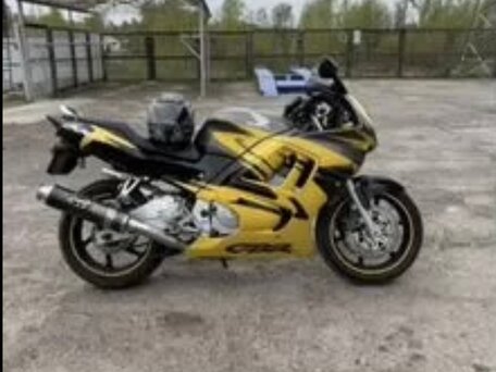 1997 Honda CBR 600F, жёлтый, 320000 рублей, вид 1