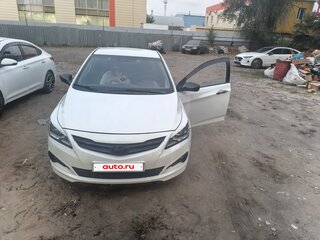 2014 Hyundai Solaris I Рестайлинг, белый, 550000 рублей, вид 1