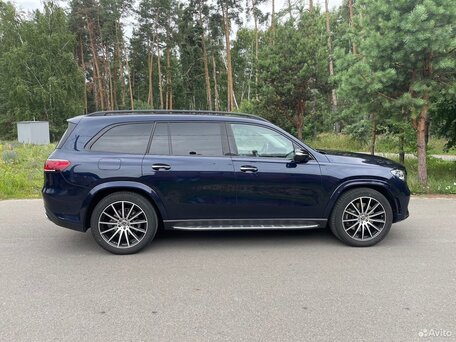 2023 Mercedes-Benz GLS 450 II (X167), синий, 12600000 рублей, вид 3