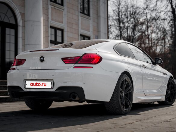 2015 BMW 6 серии 640i xDrive III (F06/F13/F12) Рестайлинг, белый - вид 8