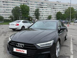 2019 Audi A7 45 TDI II (4K), чёрный, 4500000 рублей, вид 2