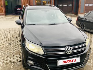 2012 Volkswagen Tiguan I Рестайлинг, чёрный, 1399000 рублей, вид 1