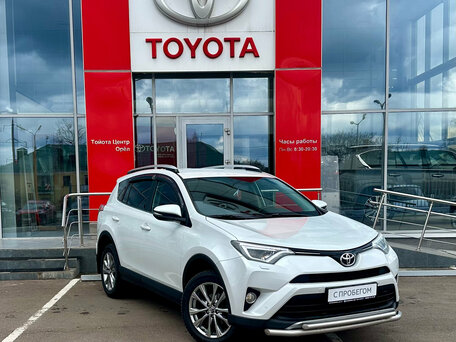 2019 Toyota RAV4 IV (XA40) Рестайлинг, белый, 2515000 рублей, вид 3