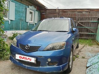 2004 Mazda Demio II (DY), синий, 230000 рублей, вид 3