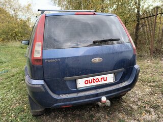 2007 Ford Fusion I Рестайлинг, синий, 530000 рублей, вид 2