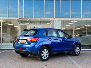 2014 Mitsubishi ASX I Рестайлинг, синий, 1100000 рублей, вид 3