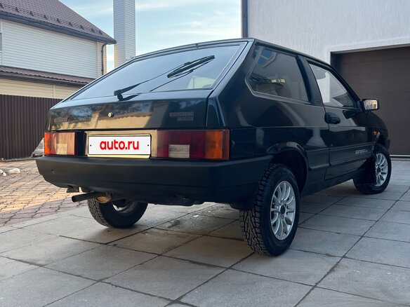 1997 Lada (ВАЗ) 2108, чёрный - вид 2