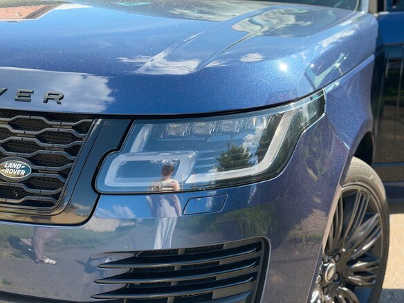 2020 Land Rover Range Rover IV Рестайлинг, синий, 9850000 рублей - вид 16
