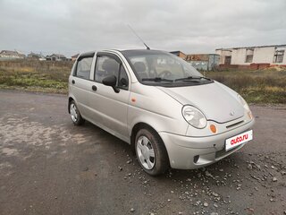 2007 Daewoo Matiz I Рестайлинг, серебристый, 210000 рублей, вид 2
