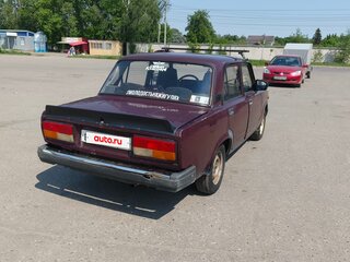 2008 Lada (ВАЗ) 2107, пурпурный, 110000 рублей, вид 5