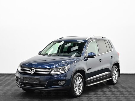 2013 Volkswagen Tiguan I Рестайлинг, синий, 1349000 рублей, вид 3