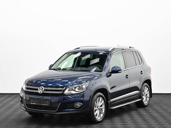 2013 Volkswagen Tiguan I Рестайлинг, синий, 1349000 рублей - вид 2